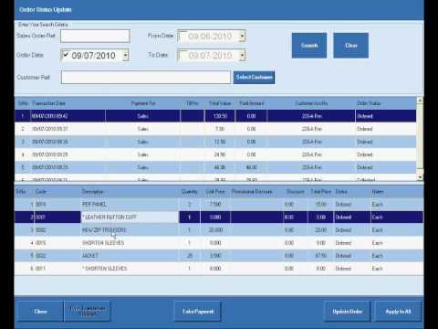 TOUCH SCREEN EPOS - DRY CLEANING EPOSDIRECT
