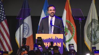 Zohran Mamdani gives victory speech after projected NYC mayoral win