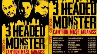 Mase & Cam'ron tour confirmed with Jadakiss | "3 HEADED MONSTER TOUR"
