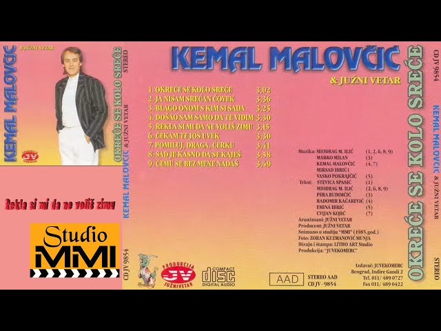 Kemal Malovcic - Rekla si mi da ne volis