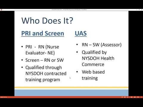 Understanding the UAS and PRI Screen