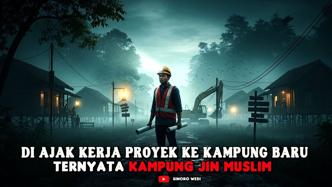 DI AJAK TEMAN KERJA PROYEK DI KAMPUNG BARU,TERNYATA KAMPUNG JIN MUSLIM