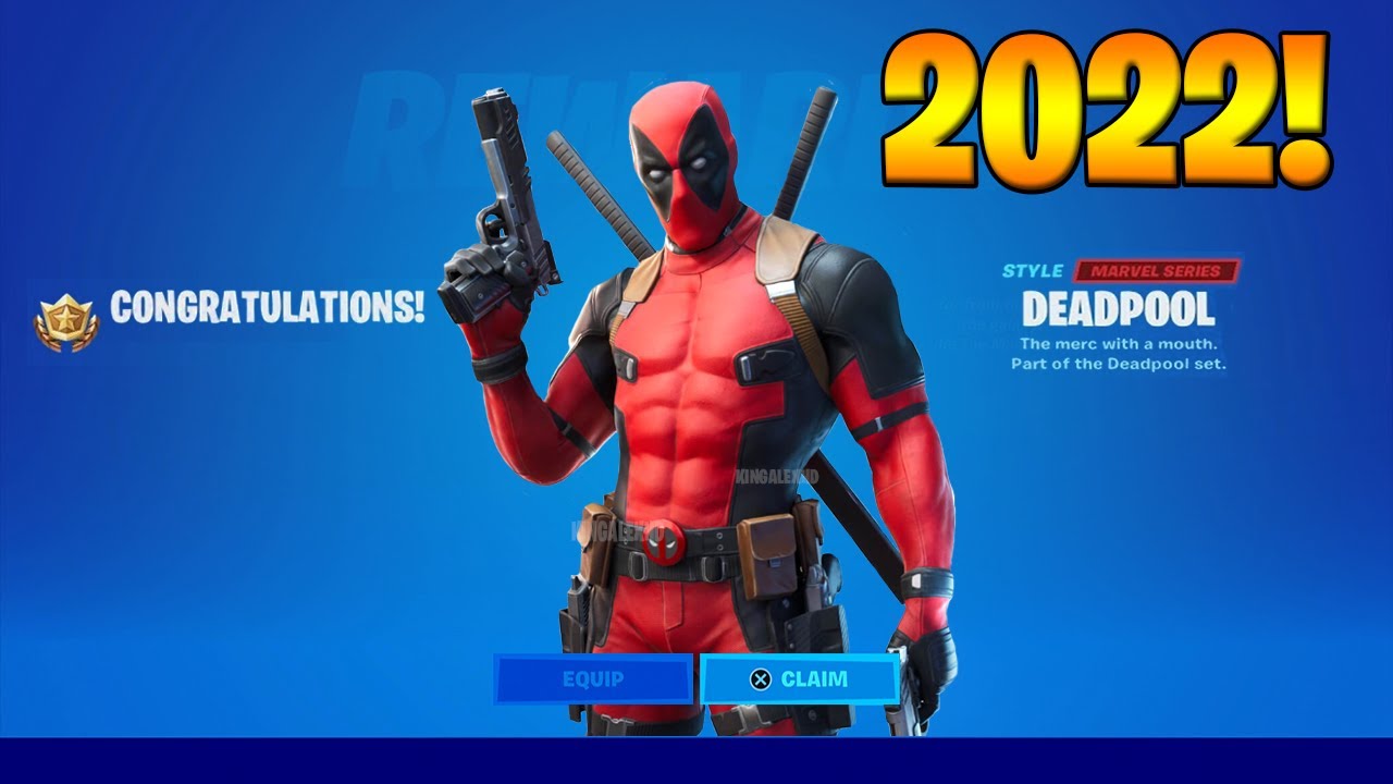 How To Get Deadpool Skin NOW FREE In Fortnite! (Unlocked Shootin Emote