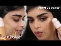 Rare Beauty Foundation Swatches *UPDATED* - Shades 280N & 240W | Medium Indian Skin Tones