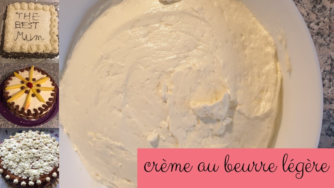 COMMENT FAIRE LA CREME AU BEURRE POUR GATEAU CREME AU