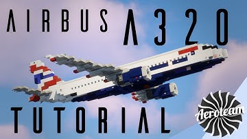Minecraft Airbus A320 Tutorial [1.5:1 Scale]