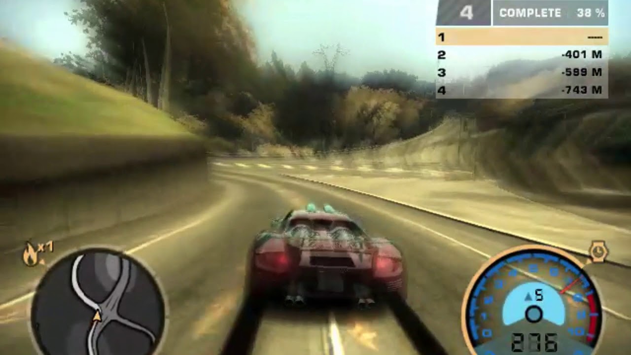 Need For Speed Most Wanted Razor sub races - YouTube