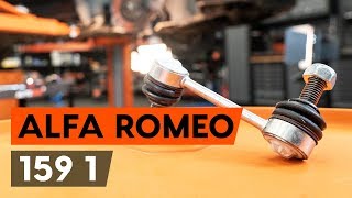 Как се сменят Воден радиатор на ALFA ROMEO 159 Sportwagon (939) - онлайн безплатно видео