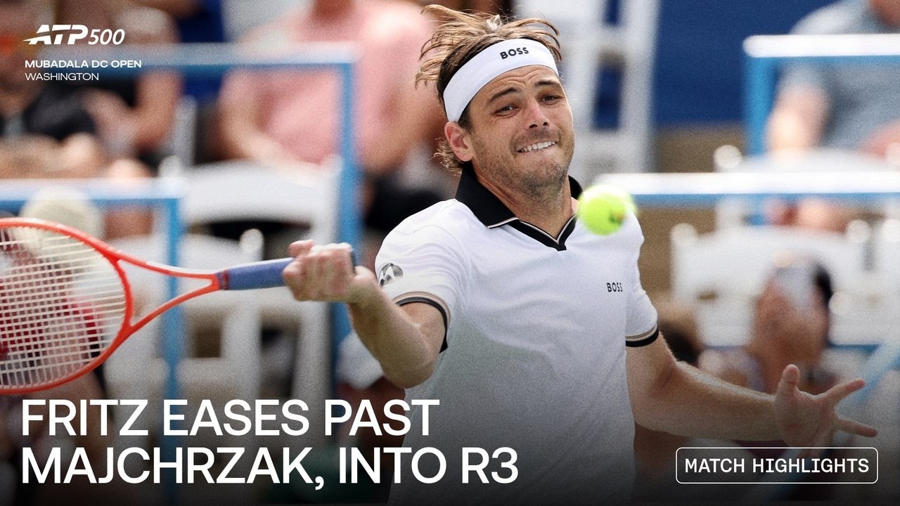 Taylor Fritz vs Kamil Majchrzak | 2026 DC Open Round 2