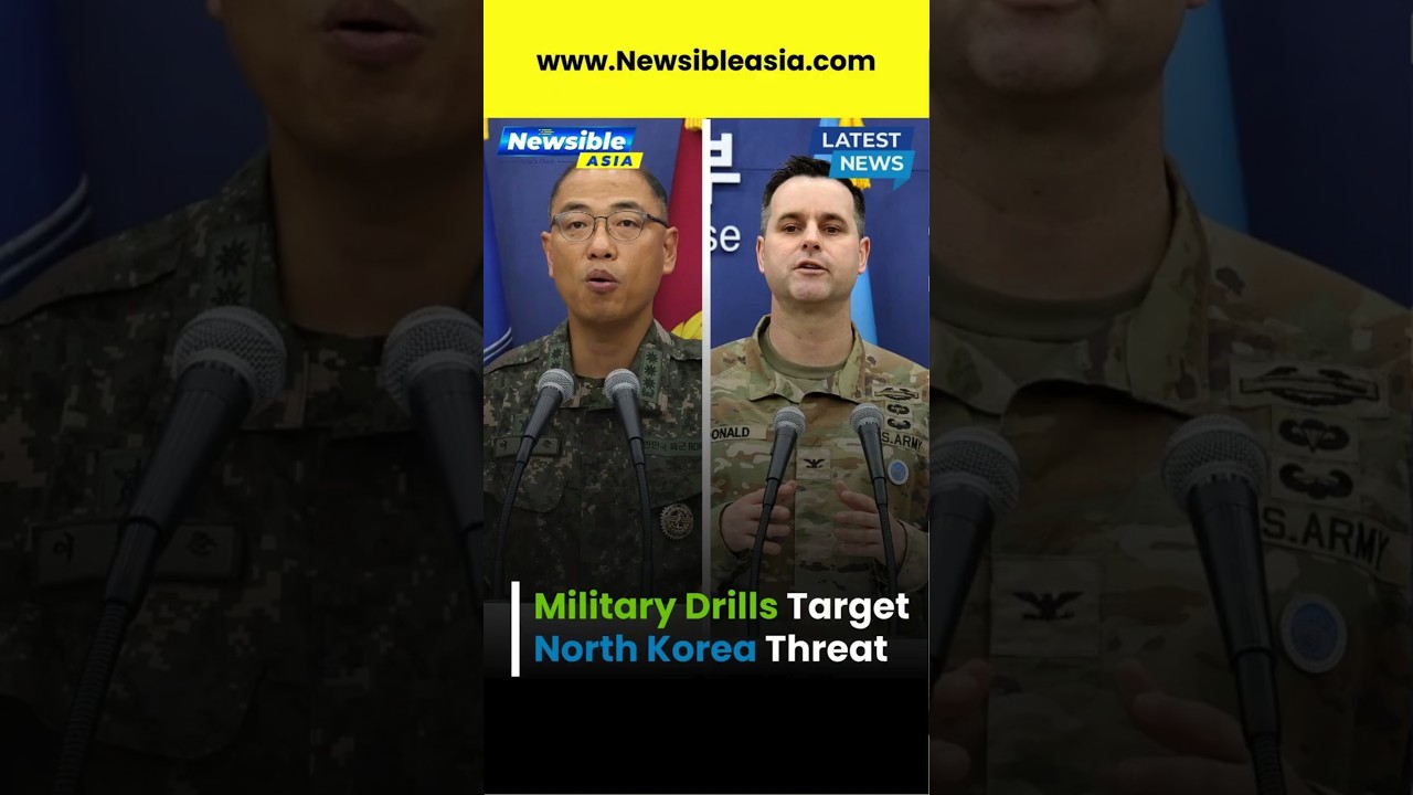 US-South Korea Launch Massive Military Drills Amid North Korea Threats | Ulchi Freedom Shield 2025