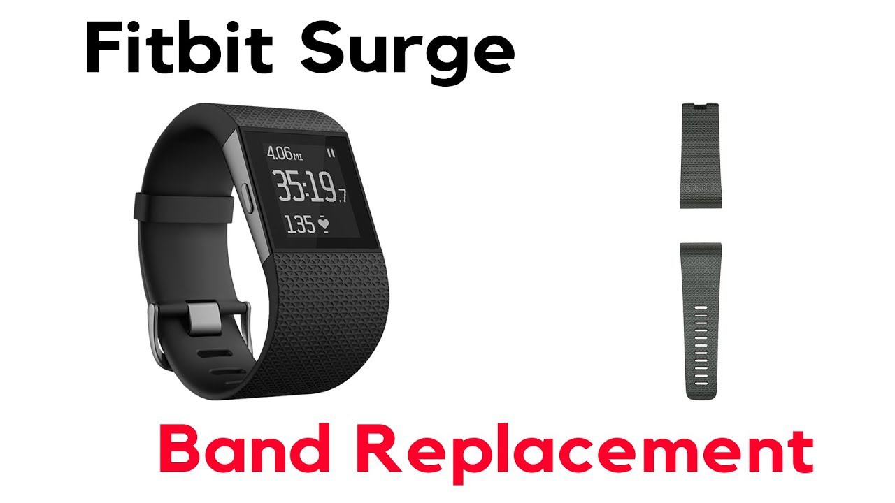 ACBEE Silicone Wristband Accessories for Fitbit Surge For Fitbit Surge Band Strap with Tools and Operation Manual 