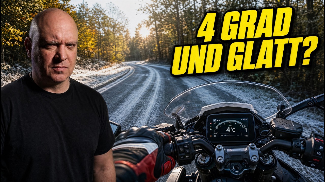 Herbst auf dem Motorrad: Die Straße sieht nur aus wie im Sommer