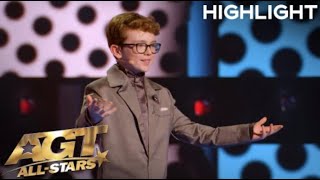 Den Buzzer Aidan Mccann Impresses Heidi Klum With Amazing Magic - Americas Got Talent All Stars