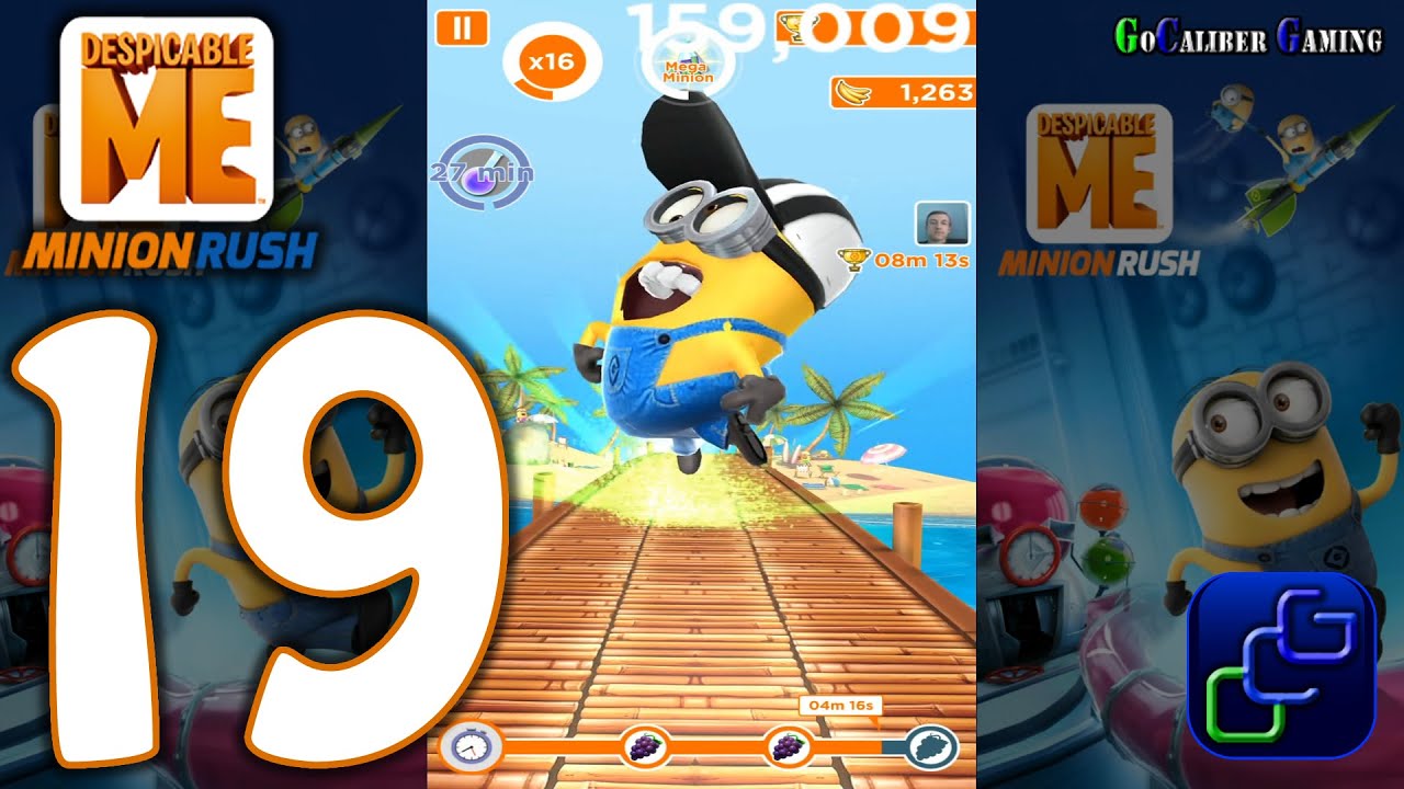 Despicable Me Minion Rush Android Walkthrough - Part 19 - Level 37-39 ALL FRUITS