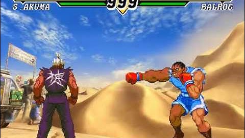 「TAP/TAS」 CAPCOM VS. SNK 2　Shin Gouki (A-Groove) ; 神人豪鬼