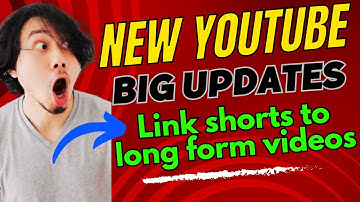 how to link youtube shorts to long form videos youtube new update