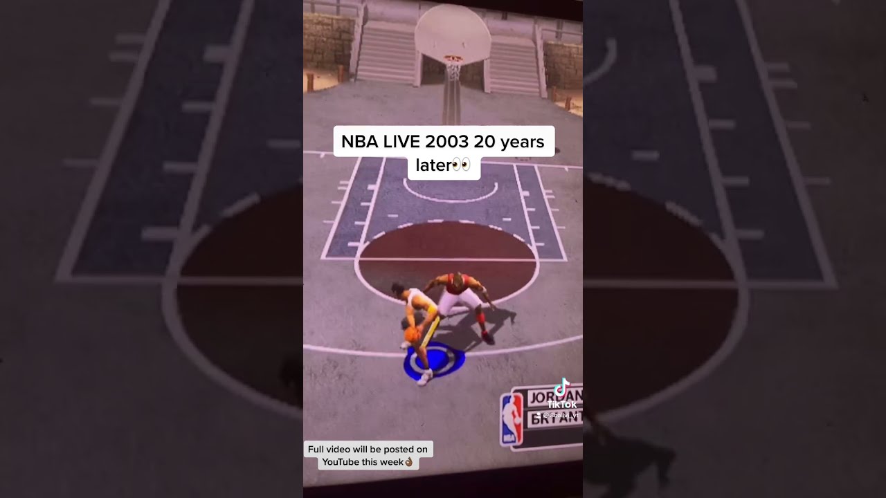 NBA LIVE 2003 20 years later👀