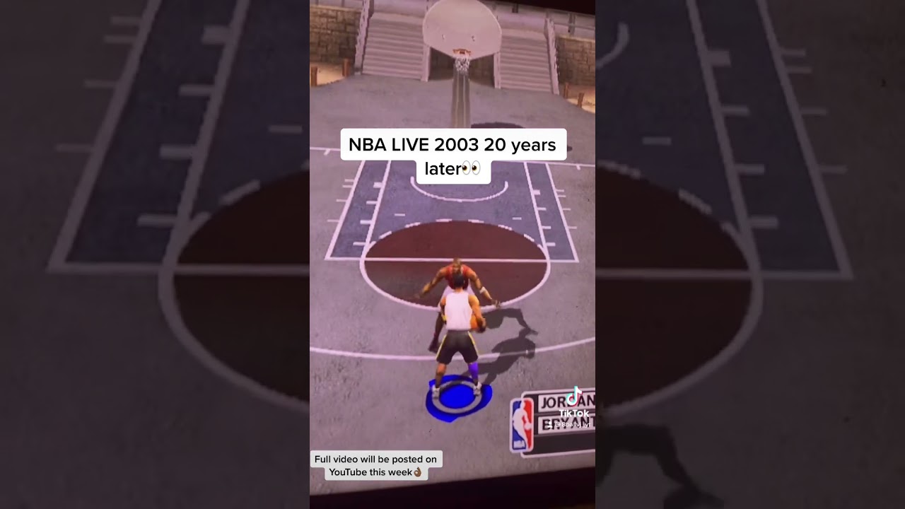 NBA LIVE 2003 20 years later👀