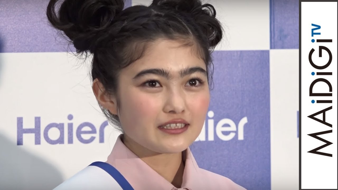 動画 井上咲良 先輩 春香クリスティーンのポジション狙う 継いでいけるように ハイアール新生活応援pr大使就任イベント 会見2 Maidigitv マイデジｔｖ