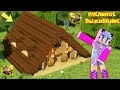 ПЧЕЛИНОЕ ВЫЖИВАНИЕ #40 | СТРОЮ ДОМ ОХОТНИКА-ПРОИГРАЛА ЖЕЛАНИЕ | ВЫЖИВАНИЕ В MINECRAFT 1.15🐝🐝🐝