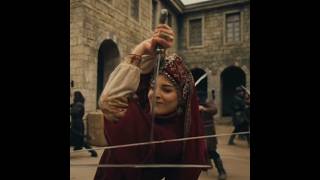 ⚔️Fighting skills of Nilufer🪷Hatun #kuruluşorhan #turkishseries