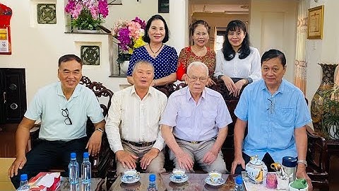 HĐHMMN Thăm Và Chúc Tết Trung Tướng Mai Xuân Vĩnh Và Thiếu Tướng Mai Xuân Tần.