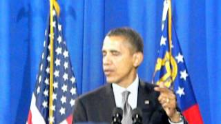 Celebrity President Barack Obama in Atlanta at Tyler Perry Studios Profile