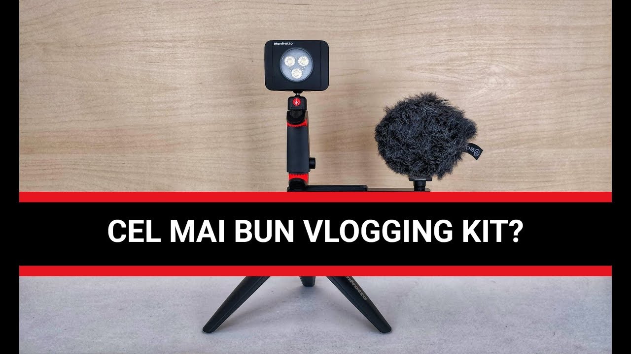 Kit de vlogging pentru începători! [unboxing și review română]