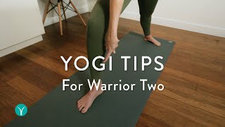 Famous Warrior 2 Tips & Correct Alignment | YOGA TUTORIAL Profile