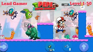 Pepe Super Adventure World Game | Level 1-50 | #gaming #games #leadgamer screenshot 2