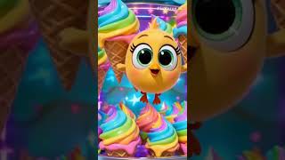 Bunny’s Giant Ice Cream Disaster! 😂🐰 | Funny Kids Cartoon Shorts