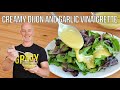 Creamy dijon and garlic vinaigrette  how to make a dijon vinaigrette  easytomake vinaigrette