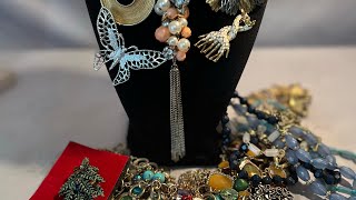 Thrifted Gifted Jewelry Haul! Part One! Vintage, Fashion & More!🥳
