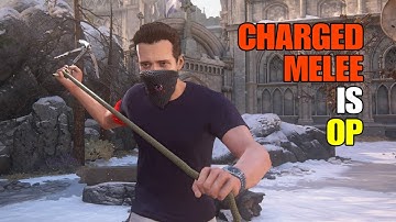 CHARGED MELEE IS OP - Uncharted 4 Multiplayer