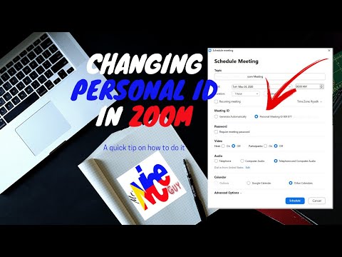 Video How to change Personal Meeting ID in ZOOM - youtube