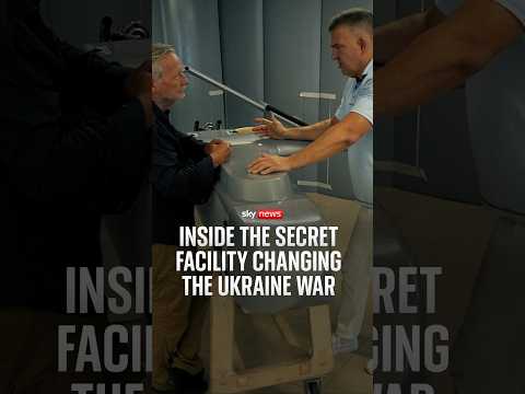 Inside the <strong>secret</strong> facility changing the Ukraine war