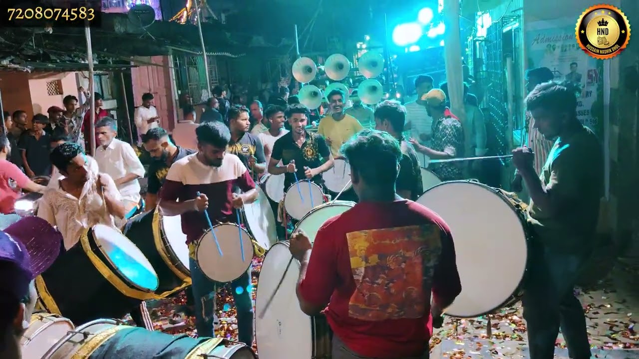 👑Hussain Nashik Dhol |🔥 Walion Mein Wali Makhdoom 🌹Hazrat Gaiban Shah Sarkar |💥Ambernath🌹Urs