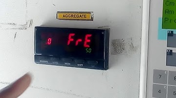 Schwing stetter batching plant calibration system