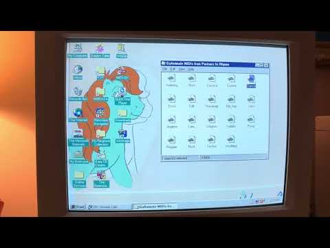GoAnimate Partners In Rhyme MIDIs on Packard Bell Legend 401CD (OPL3)