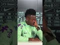 NO AL RACISMO: VINÍCIUS ROMPE EN LLANTO AL SER CONSULTADO POR EL TEMA 🇧🇷 🙏