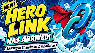 OneDrive and SharePoint : New Hero Link has arrived