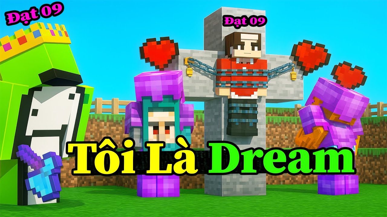 Đạt 09 Cải Trang Thành Dream Trong Máy Chủ Nguy Hiểm Nhất Minecraft 💀