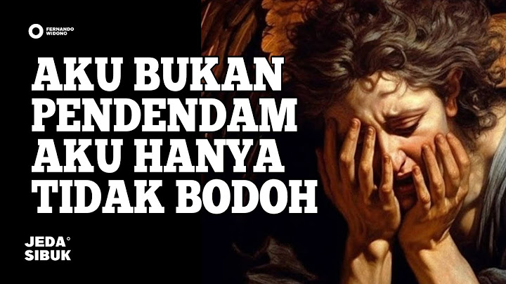 POV : Terima Permintaan Maaf, Hapus Kepercayaan