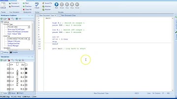 How to REPEAT A CODE 3 TIMES - Picaxe Editor