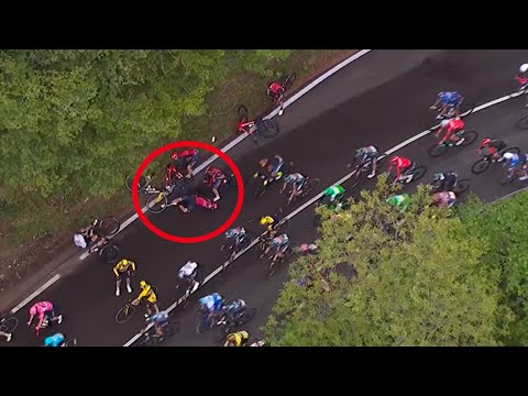 GIRO 2023 - Après Evenepoel, un nouveau favori abandonne : La chute fatale de Tao Geoghegan Hart