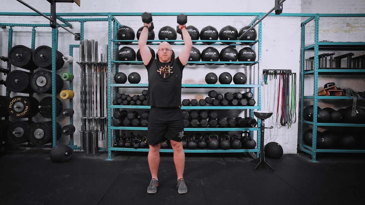 DOUBLE DUMBBELL STRICT PRESS YouTube