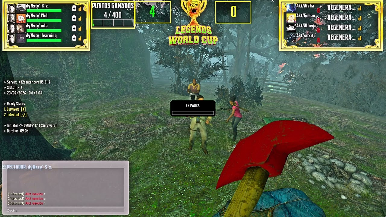 Akatsuki [SA] 🆚 Dynsty [NA/SA] | 🏆 LEGENDS WORLD CUP 2026 | Div 1 / SEMIFINAL WINNER BRACKET