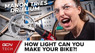 Drillium: The Ultimate Retro Bike Mod | We Drilled A Road Bike