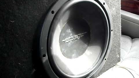 Excursion Test on a pair of 12" Image Dynamics