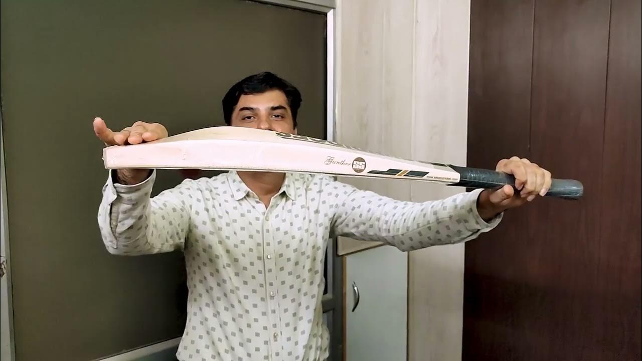 Most Expensive Cricket Bat In The World SS Gunther English Willow